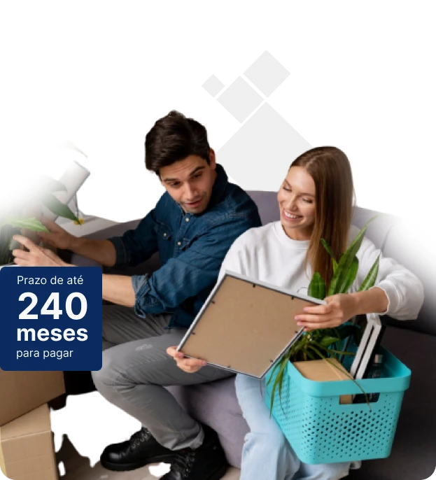 Prazos de até 240 meses para pagar